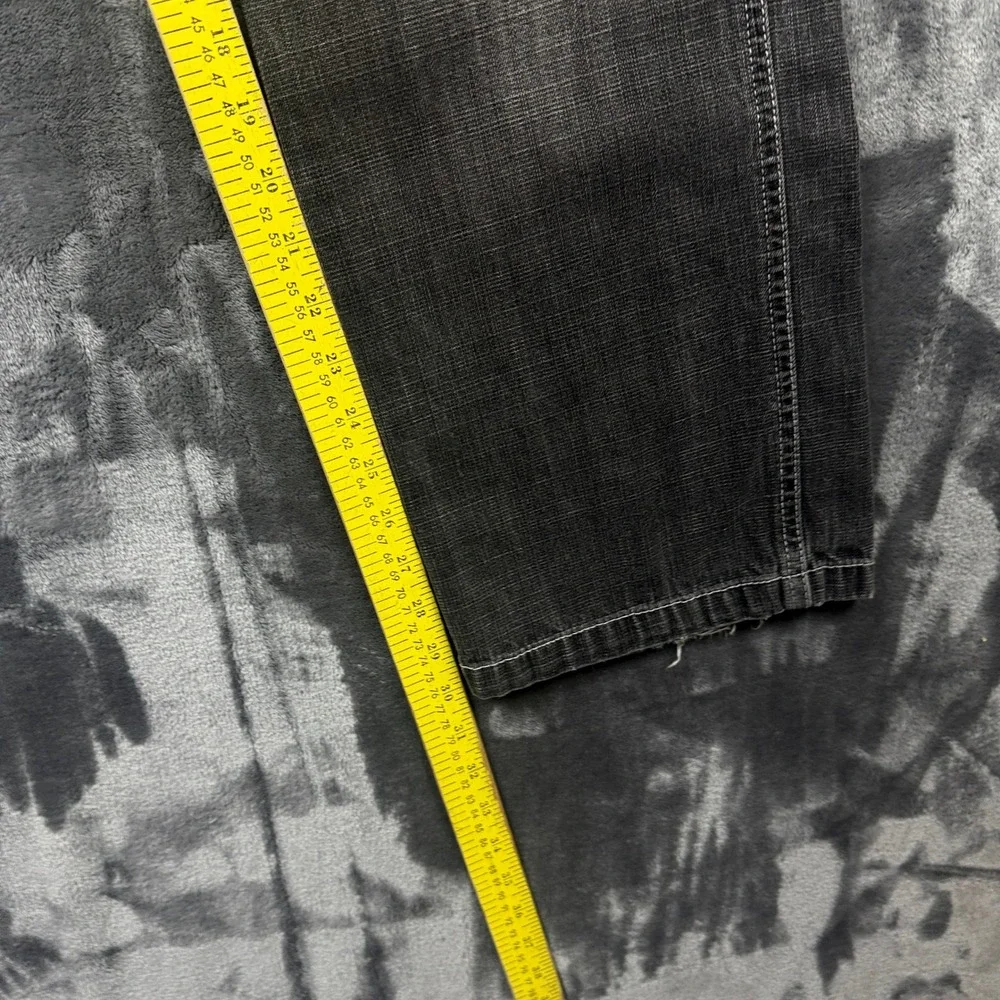 Southpole Jeans Mens 30 Black Good Faded Straight Leg Y2K Skater Streetwear 9442